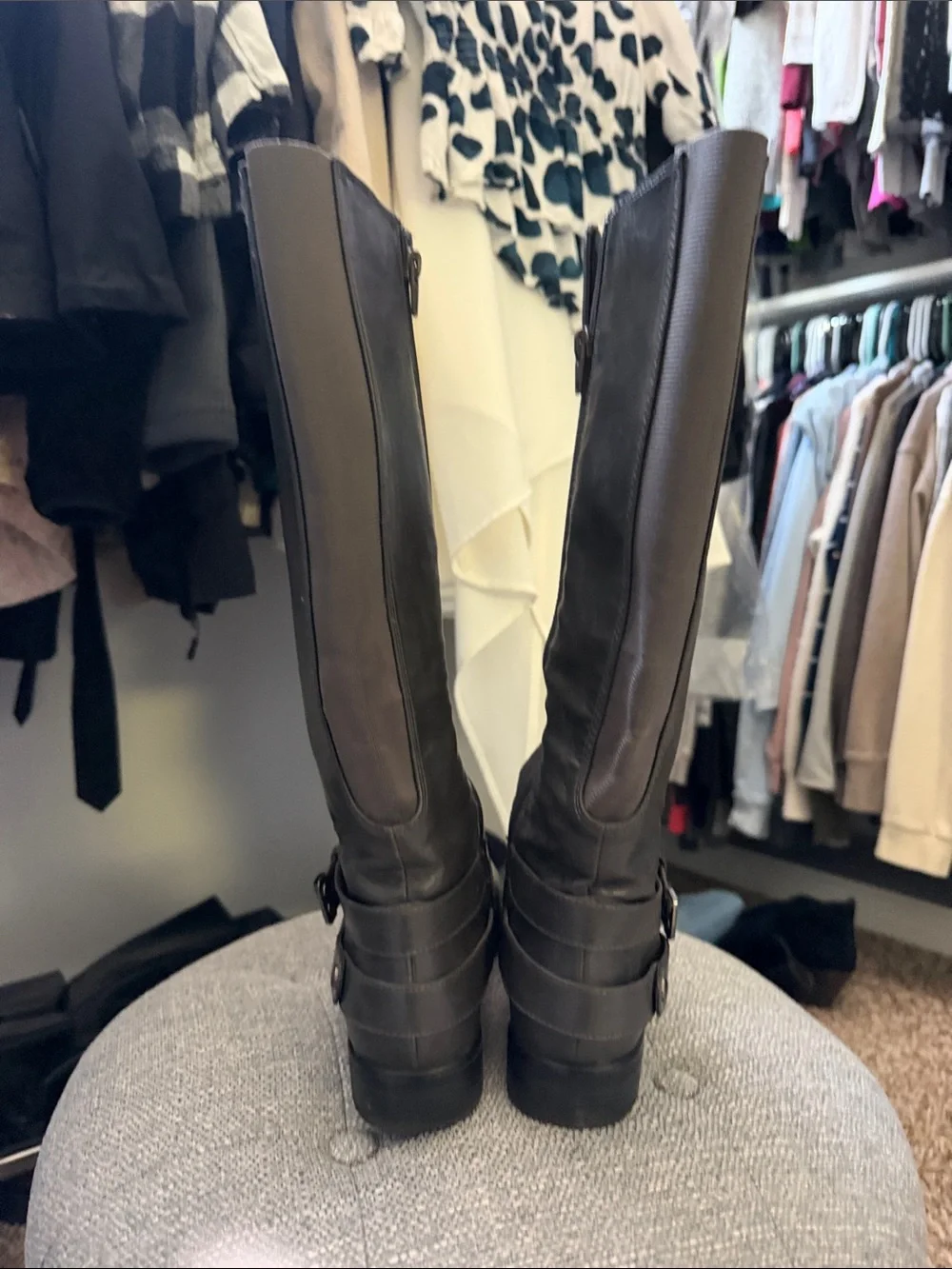 Classic Tall Riding Boots in Black - Women's